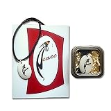 Peace Rasta Necklace and Bracelet Gift Set with Greeting Card
