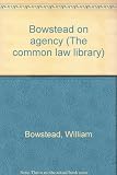 Bowstead on agency