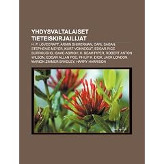 Yhdysvaltalaiset Tieteiskirjailijat: H. P. Lovecraft, Armin Shimerman, Carl Sagan, Stephenie Meyer, Kurt Vonnegut, Edgar Rice Burroughs