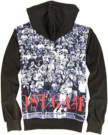 ThumbLike Unisex Hipster 100 Score Emoji 3d Joggers Hoodie Sweatshirts Jordan Last Shot (US-L)