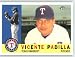 Vicente Padilla / Texas Rangers - 2009 Topps Heritage Card # 357 - MLB Baseball Trading Card in Screwdown!