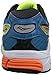 Saucony Men's Ride 8 Running Shoe, Deepwater/Citron/Orange,9 M US