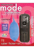 Penthouse Cyber Flicker eZ-1 Touch 5X Vibe Vibrator, Blue