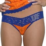 Hanky Panky Florida Gators Ladies Orange-Royal Blue Low Rise Thong Underwear at Amazon.com