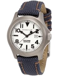 Momentum Womens 1M-SP01W14U Atlas White Dial Blue Snowboard Nylon Watch