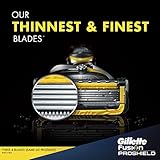 Gillette Fusion Proshield Men's Razor with Flexball Handle and Razor Blade Refills, 2 Count