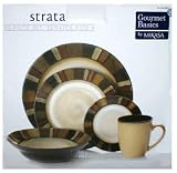 Mikasa Strata Dinnerware Set 20 Piece Set