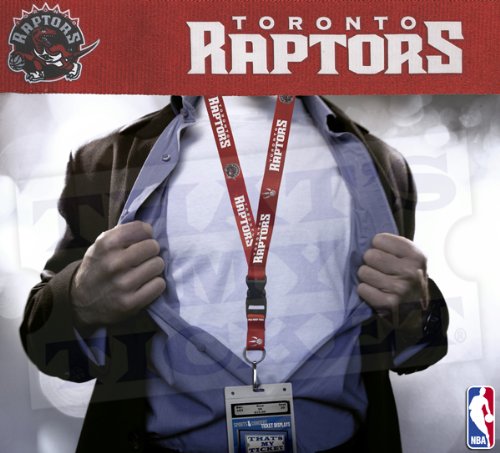 Toronto Raptors NBA Lanyard with Ticket Holder - Red