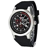 Swiss Alpine Military Herren-Armbanduhr XL SP287 Chronograph Kautschuk 2870.9837SAM
