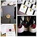 UNIQOOO Arts & Crafts Vintage Initial Letter L Wax Seal Stamp - Copper Stamp & Padauk Wood Handle - Exceptional Gift Idea for Artistic Types, Earthy Folks, and Everyone in-Between