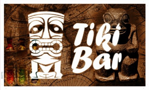 Werbeplane - ba298 - Tiki Bar