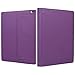 Evecase Lenovo Yoga Tablet 2 10 inch Case, SlimBook Leather Folio Case Cover w/ Stand Cut-outs for Lenovo Yoga Tablet 2 (10'') w/ Android Version (1050, 59426285) / Windows Version (1051, 59428426) Tablet - Purple