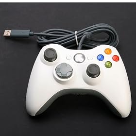 Xbox 360 USB Wired Controller Gamepad in WHITE - Hi-TEC ESSENTIALS