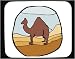 Mouse Pad with camel, Africa, Sahara, desert, animal, sand, dune