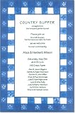 Blue Oilcloth Invitations By Odd Balls