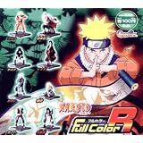Naruto Full Color R Gashapon Capsule Figure Set of 8