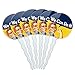 Set of 6 Cupcake Picks Toppers Decoration Inspirational - Rosie The Riveter War Poster