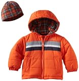 London Fog Boys 2-7 Toddler Hooded Bubble Jacket