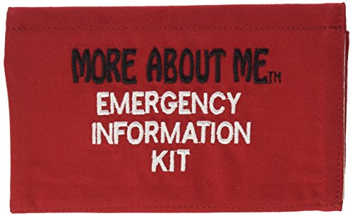 More About Me - Emergency Information Kit (Red)