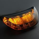 12V Smoke Lens LED Integrated Turn Signal Stop Brake Tail Light For Honda CBR600... by OEM