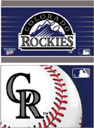 Colorado Rockies Magnet Rect 2pk 2