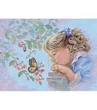 Dimensions Tender Gaze Cntd X-Stitch Kit