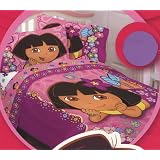 Dora the Explorer Flower Patch Twin Comforter Reversible