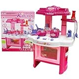 Deluxe Beauty Kitchen Appliance Cooking Play Set 24" w/ Lights & Sound by Kitchen Set