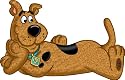 Warner Bros Scooby Doo A Dog's Life Cuddle Pillow