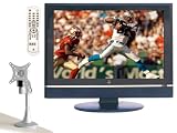 Pyle Great LCD HDTV & Desktop Mount Package for Home/Office/Schools/Public -- PTC19LC 19 Flat Panel LCD HDTV + PDLB374 10 to 24 LCD Desktop Mount.