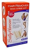 Sally Hansen Quick & Easy Hair Remover Wax Strip Kit For Under Arms Legs & Body 1 Pack