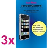 3 Set Displayschutzfolie Apple iPhone 4S - 4G (6 Folien) 3x Vorder- und 3x R�ckseite - Schutzfolie 3-lagig kristallklar kratzfest Display iPhone 4von "best-4sale"