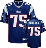 Vince Wilfork Jersey: Reebok Navy Replica #75 New England Patriots Jersey