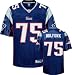 Vince Wilfork Jersey: Reebok Navy Replica #75 New England Patriots Jersey - Medium