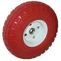 Tricam MH2375 Universal 10-Inch No Flat Tire, Red