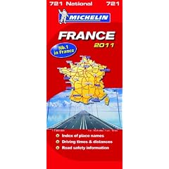 France National Map 2011 2011 (Michelin National Maps)