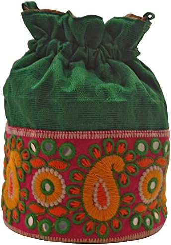 Stylocus Women's Potli Sling Bag Free Size Multicolor