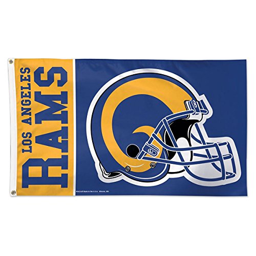 Los Angeles Rams Classic Retro Logo 3' X 5' Deluxe Flag