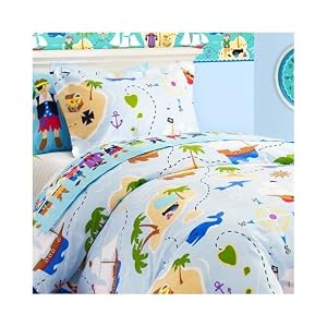 Olive Kids Pirates Duvet Cover