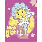 Childrens/Kids Fifi and the Flower Tots Night-Night Design Fleece Blanket