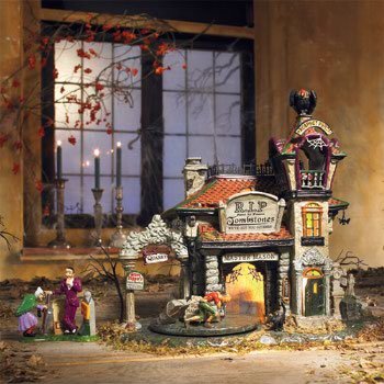 Department 56 Snow Village Rest In Peace Tombstones