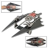 Vampire Bat Nightstalker Fantasy Dagger with Display