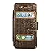 Gold Silver Luxury Luxurious Synthetic Leather Magnetic Flip Case Cover Protector Skin for iPhone 4 4G 4S