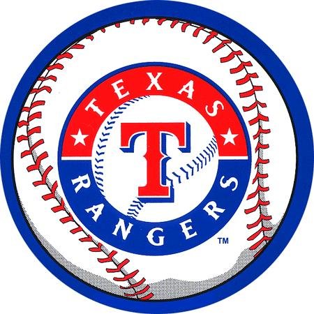 Texas Rangers Baseball Decal