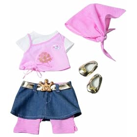 Zapf Creation Baby Born� Fashion Clothing Luxury Set -Amazon Exclusive