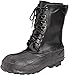 Black Insulated Leathertop Mid Pac- Steel Toe