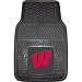 Fanmats Wisconsin Badgers Heavy Duty Vinyl Car Mats