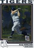 2004 Topps Chrome Traded T142 Kody Kirkland (RC - Rookie - Baseball Cards)