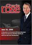 Charlie Rose with Walter Isaacson; Pete Hamill; Jerry Bruckheimer
(June 10, 1996)