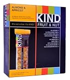 KIND Fruit & Nut, Almond & Apricot, All Natural, Gluten Free Bars (Pack of 12)